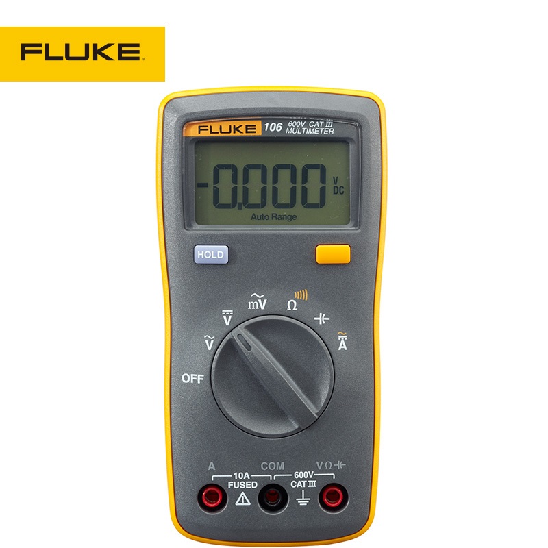 福祿克/FLUKE 106 107 手持式掌上數字萬用表